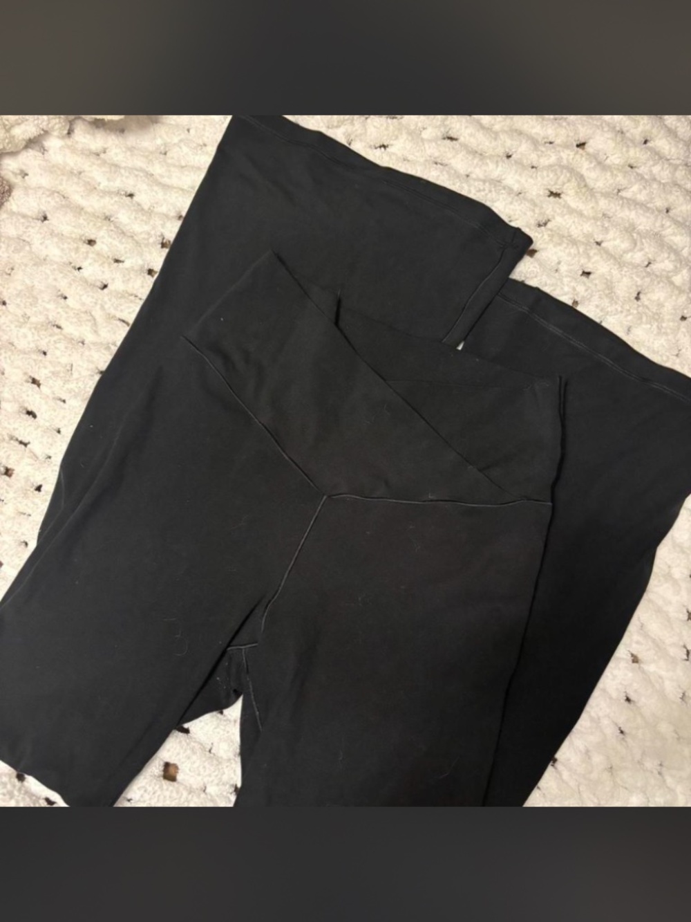 Aerie Cross-Over Flared Leggings
